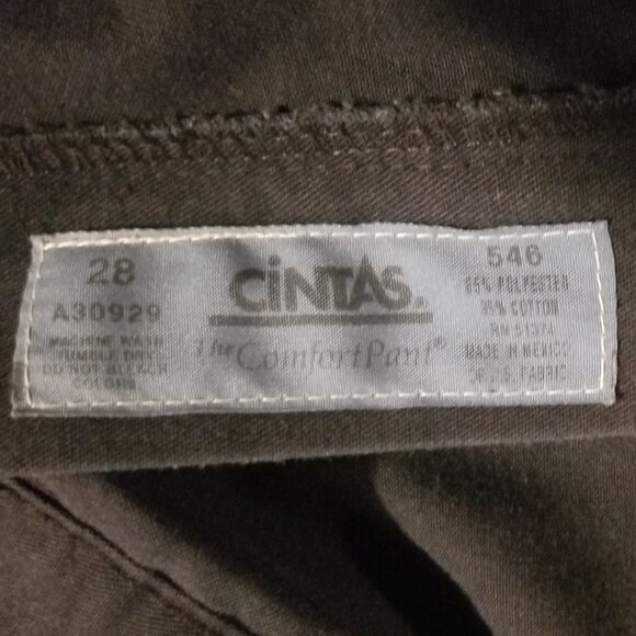 Three stained Cintas men's pants with stretching waistbands - Picture 13 of 16